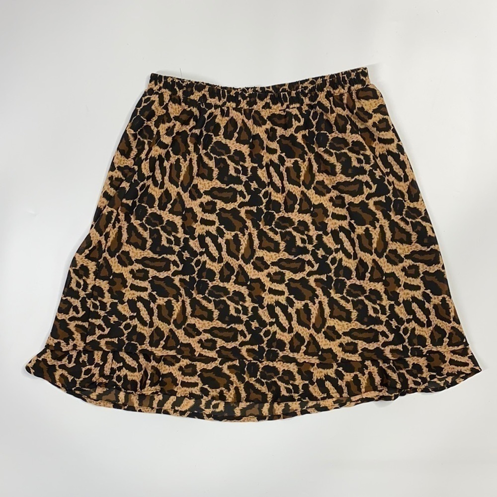 Vintage Harlow Dresses Chetah Print Skirt Size 10